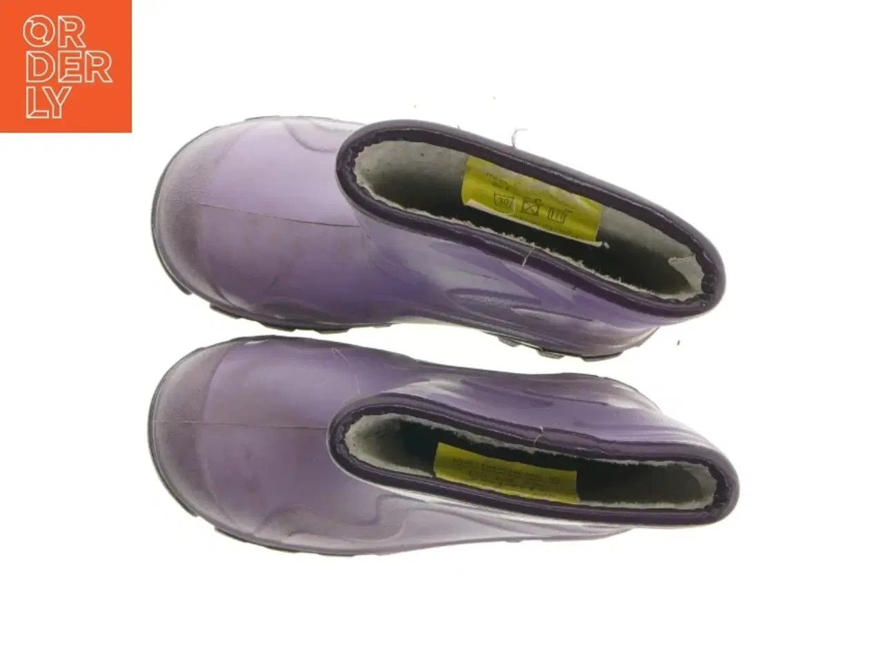 Billede 5 - Lilla gummistøvler til børn fra Skofus (str. 33 )