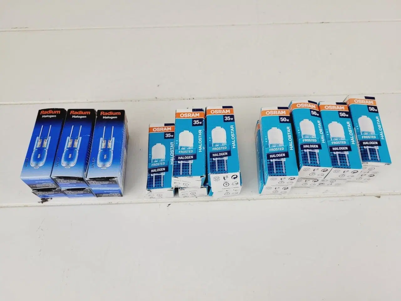 Billede 1 - 19 stk Halogenprære - osram halostar 50W / 35 W mm
