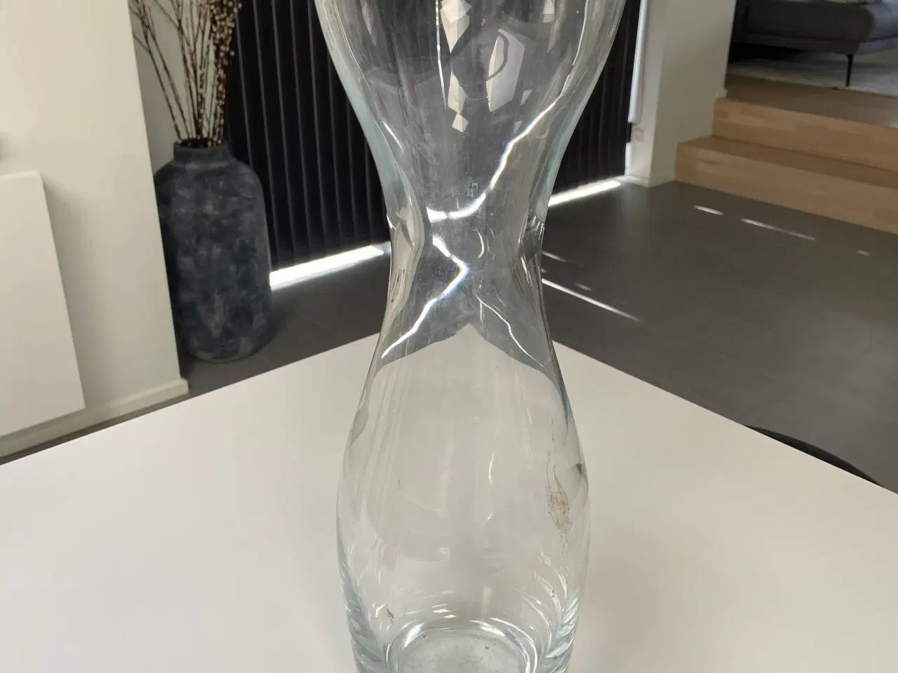 Billede 1 - Glasvase fra Henriques’s ca 55 cm høj