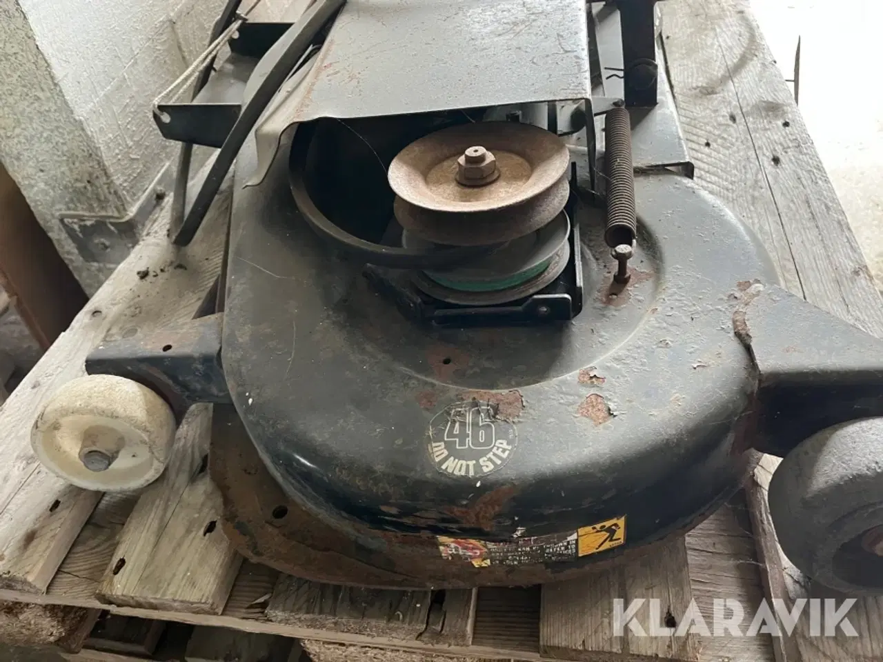 Billede 6 - Plænetraktor MTD 18/46 let adskildt