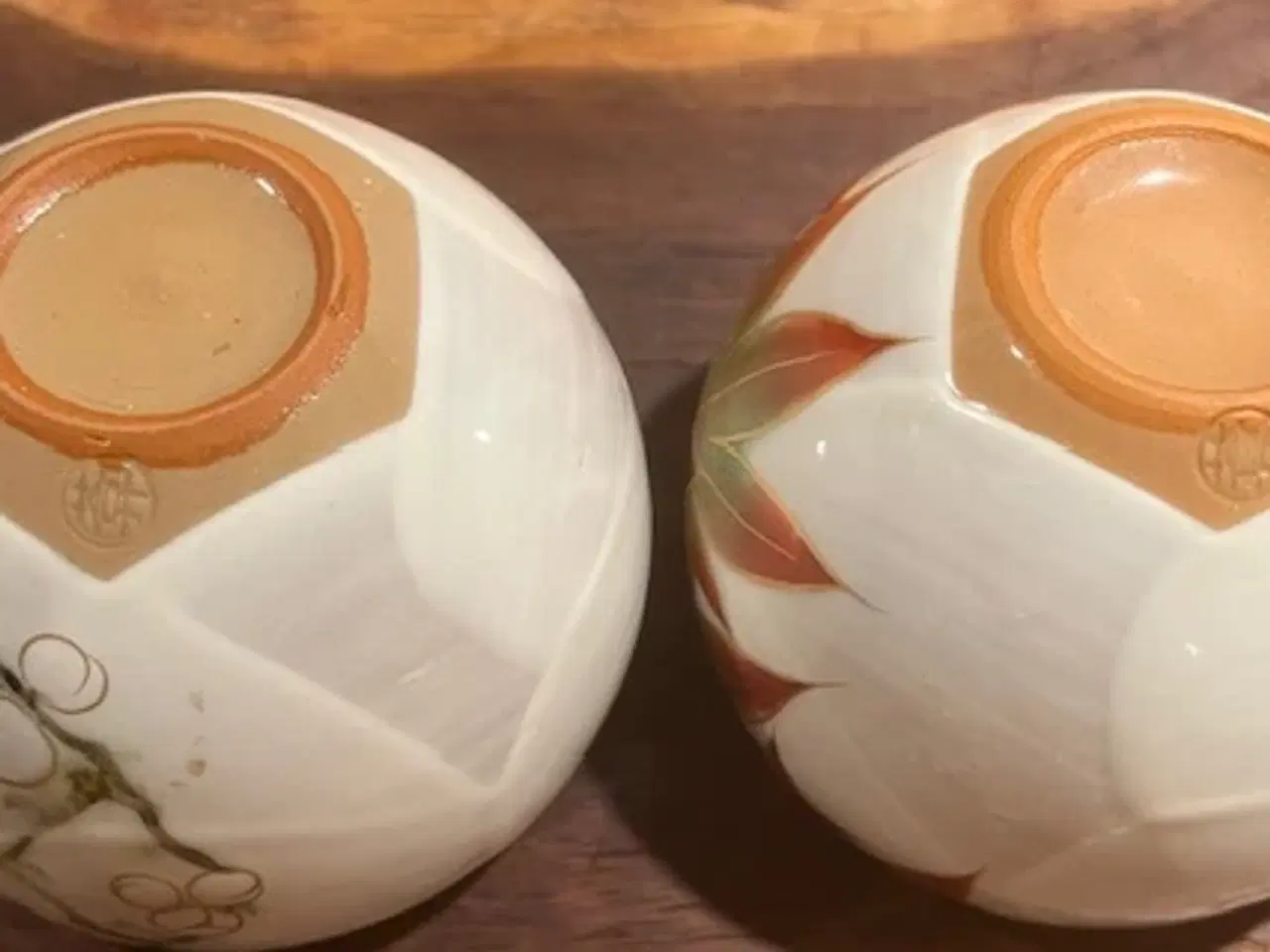 Billede 8 - Smukke håndmalede japanske skåle – Kyo-ware (Touan