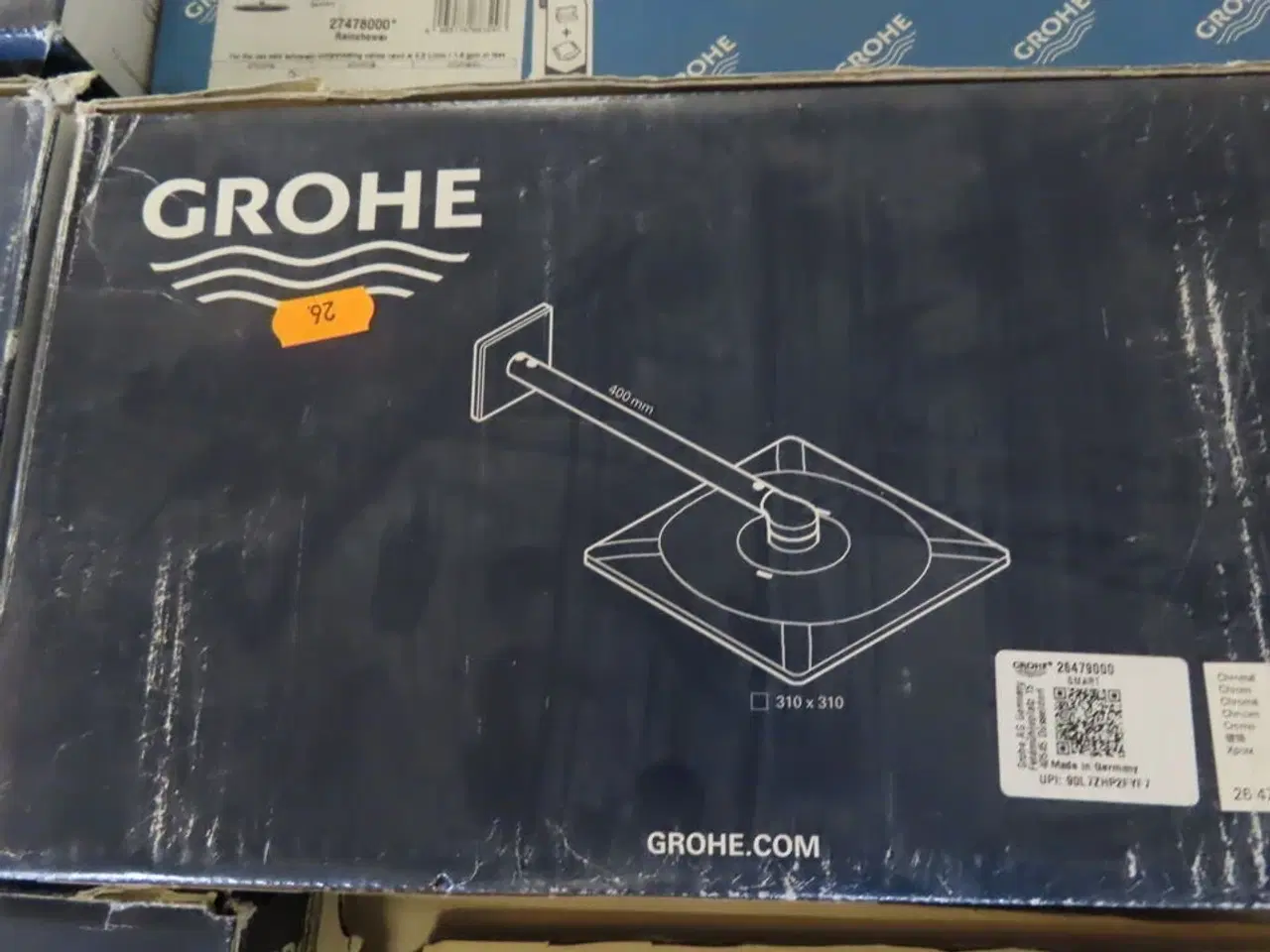 Billede 3 - Palle med div. Brusehoveder og dele - GROHE
