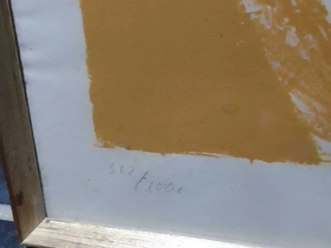 Billede 4 - Litografi nummereret og signeret Frede Christoffer