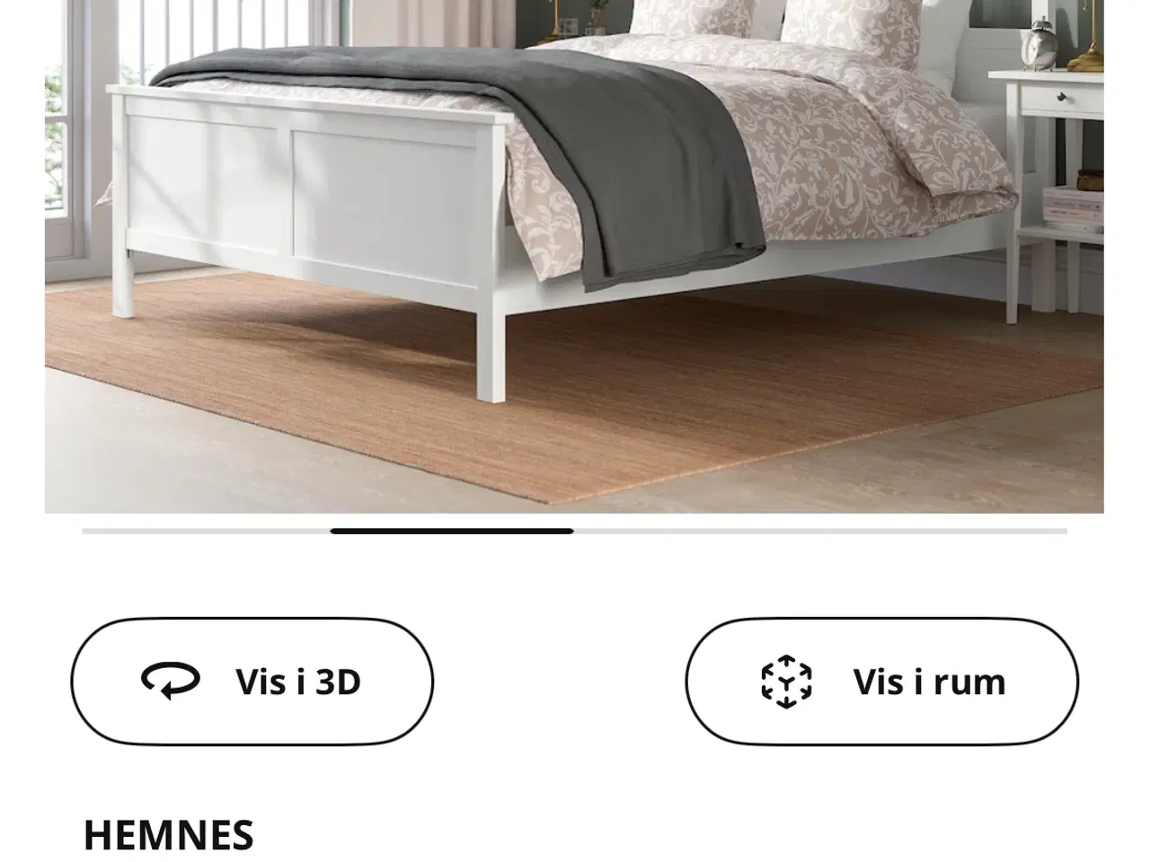 Billede 7 - Ikea Hemnes dobbeltseng 