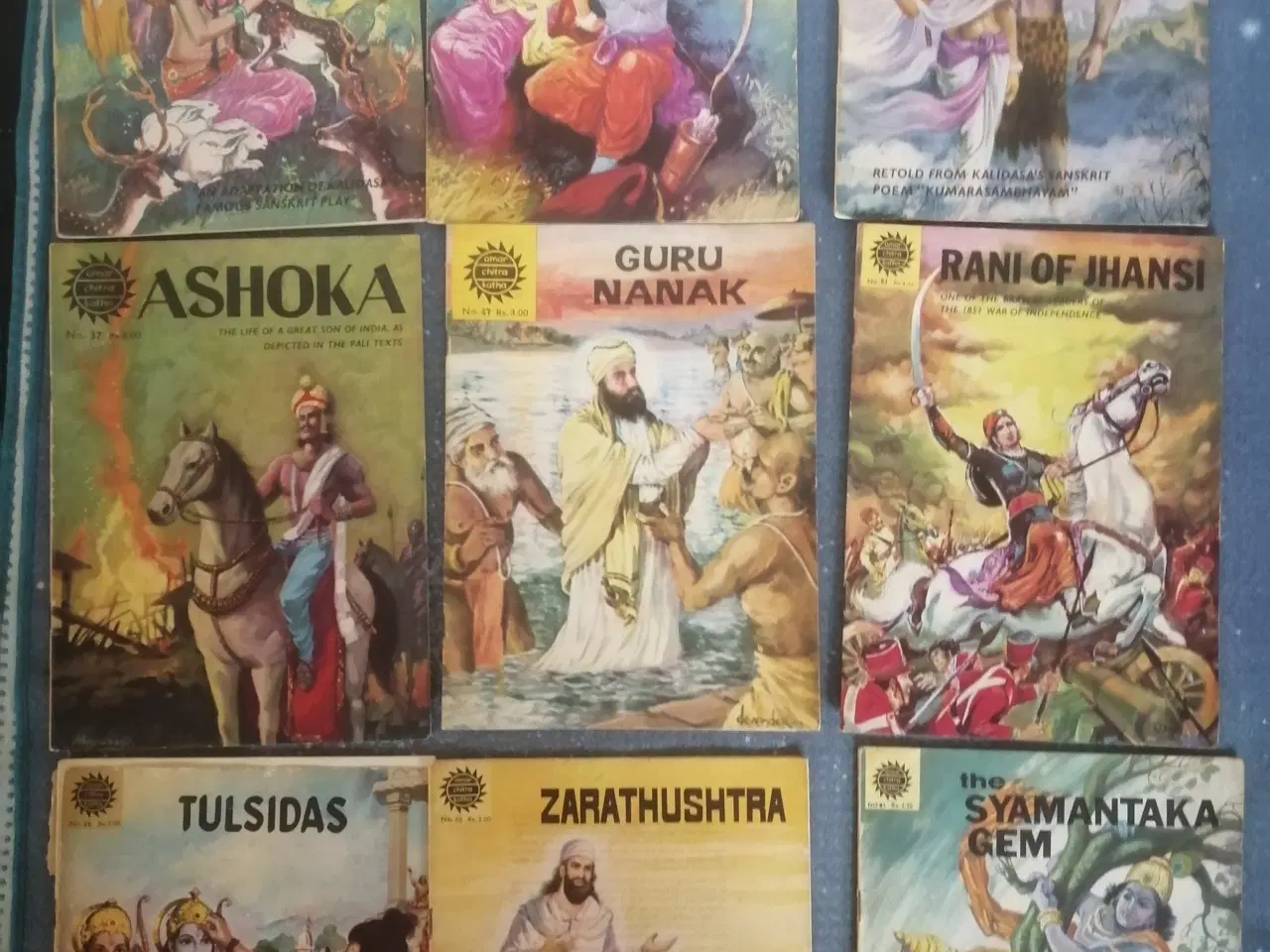 Billede 5 - Flotte Indiske Tegneserier fra Amar Chitra 80'erne