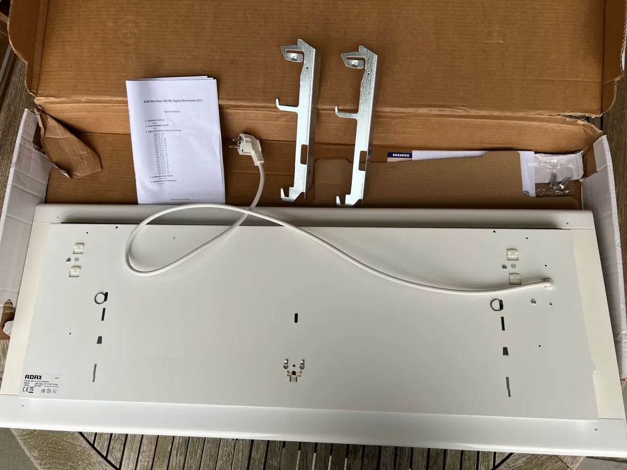 Billede 2 - ADAX elradiator. 