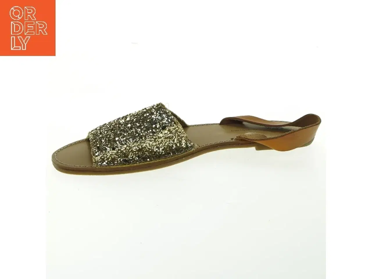 Billede 1 - Glimmersandaler fra Pieces (str. 39 )