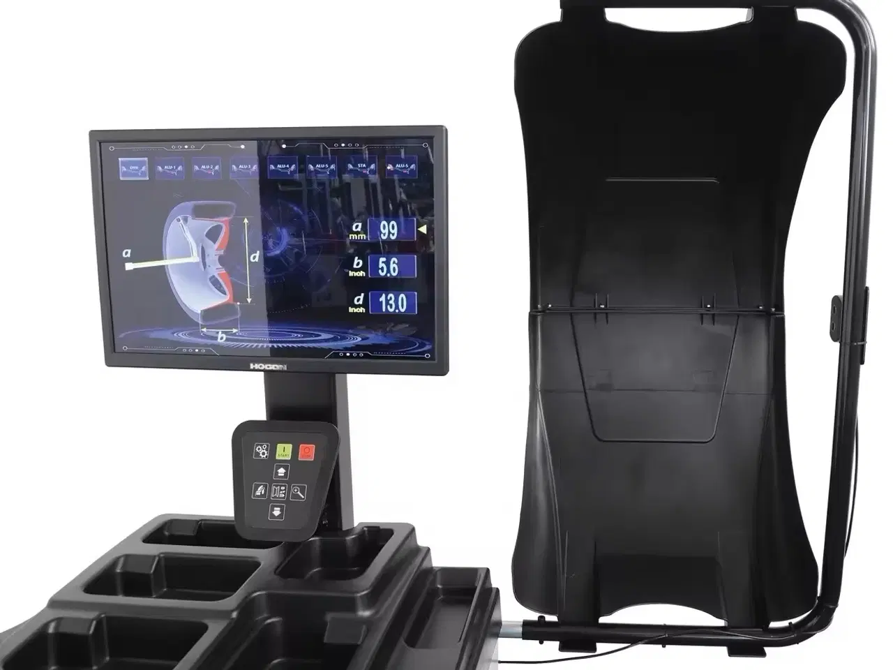 Billede 2 - Afbalanceringsmaskine automatisk, med laser pointe