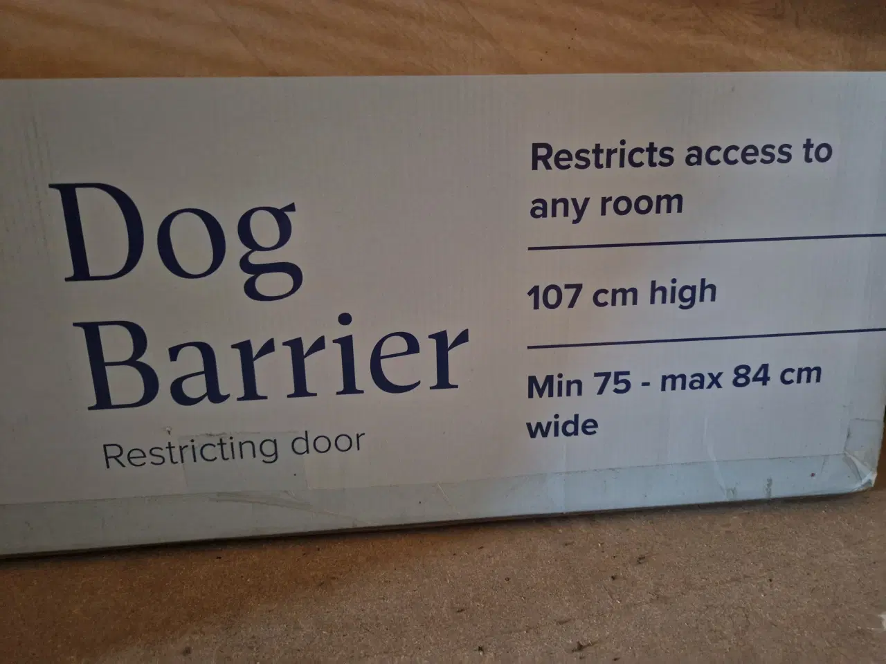 Billede 2 - Hundegitter 107 cm høj