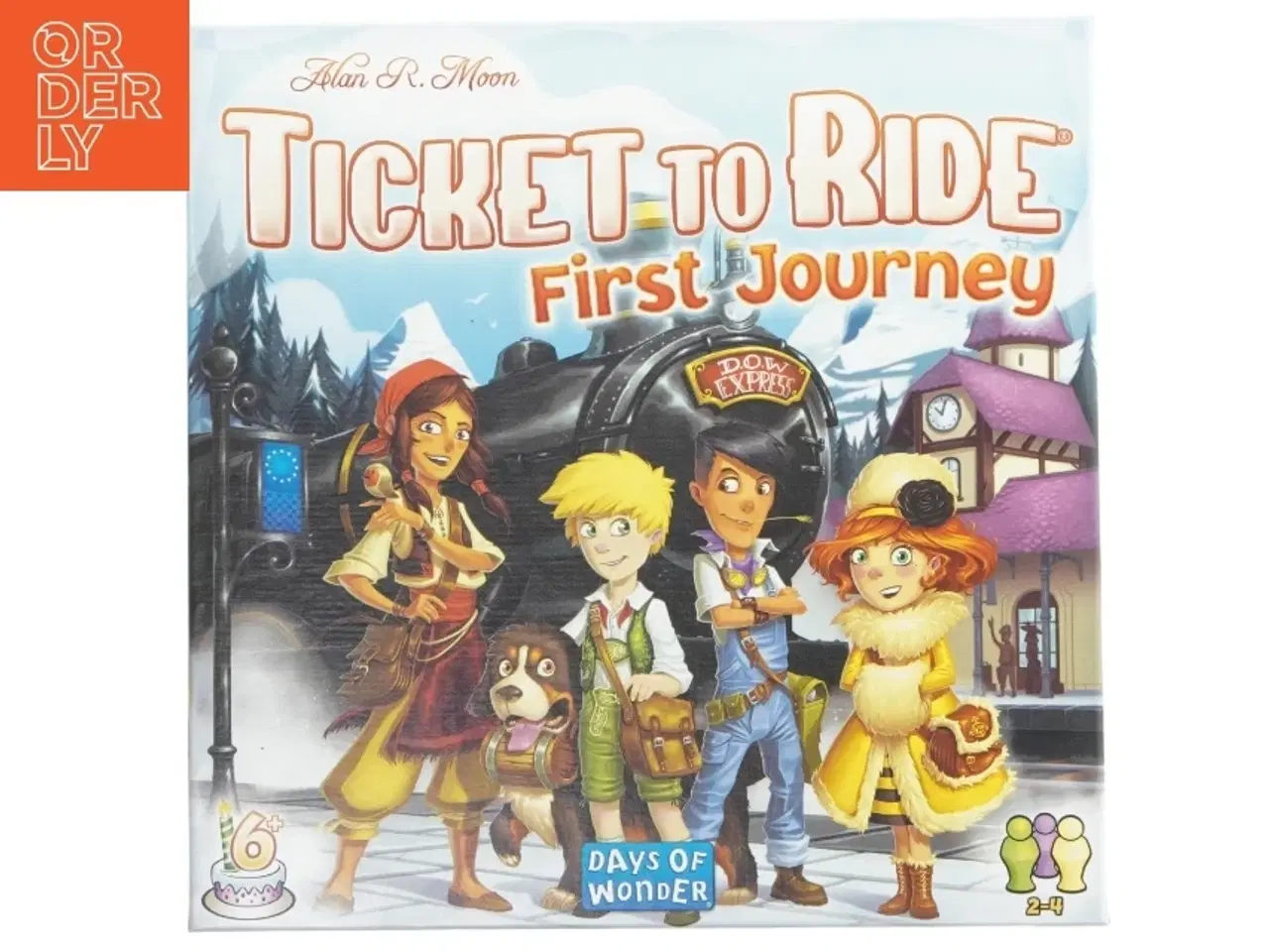 Billede 1 - Ticket to Ride: First Journey brætspil