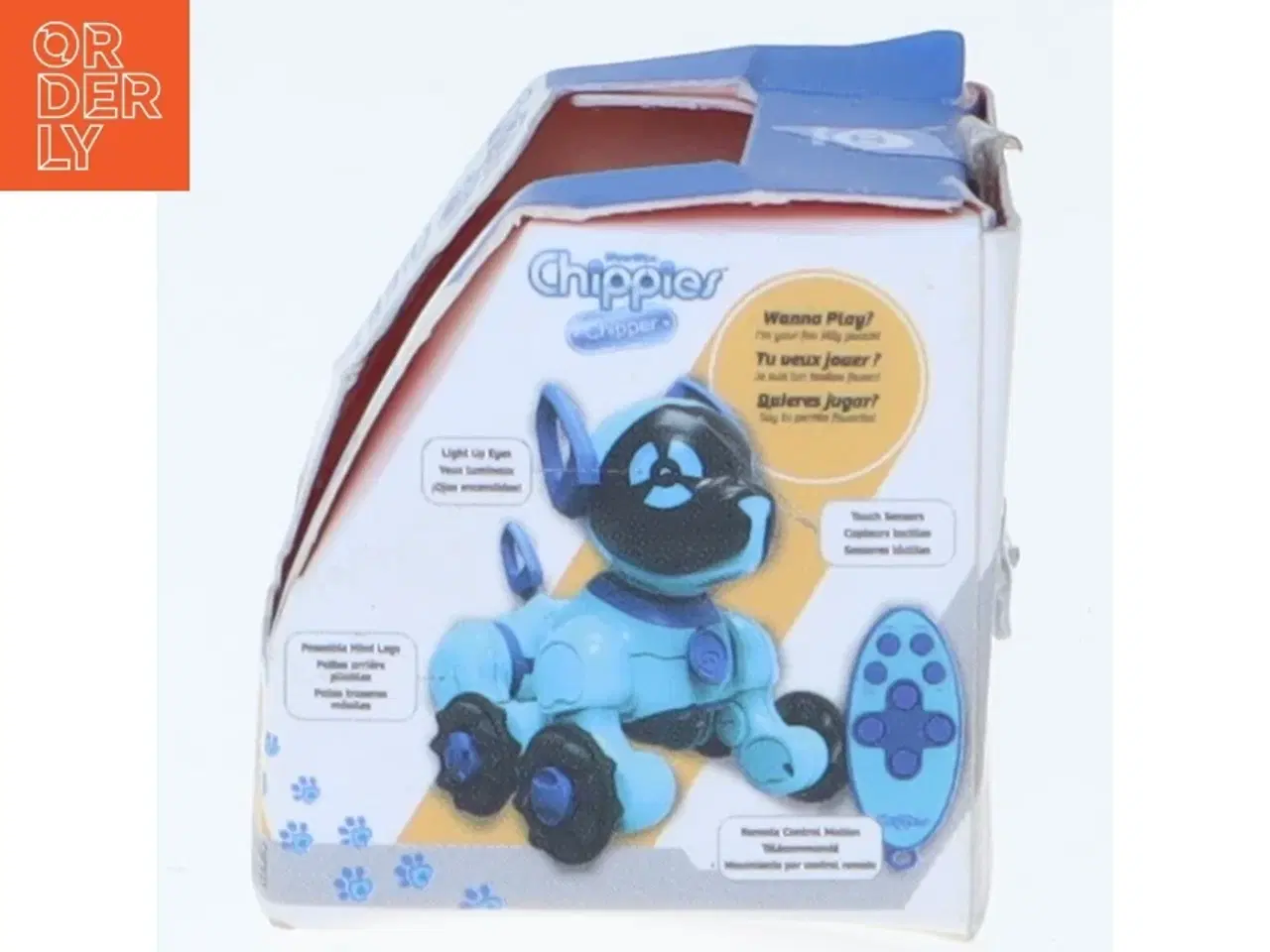 Billede 5 - WowWee Chippies Chipper interaktiv robot fra WowWee (str. 2,5x2,5x2,5 cm)