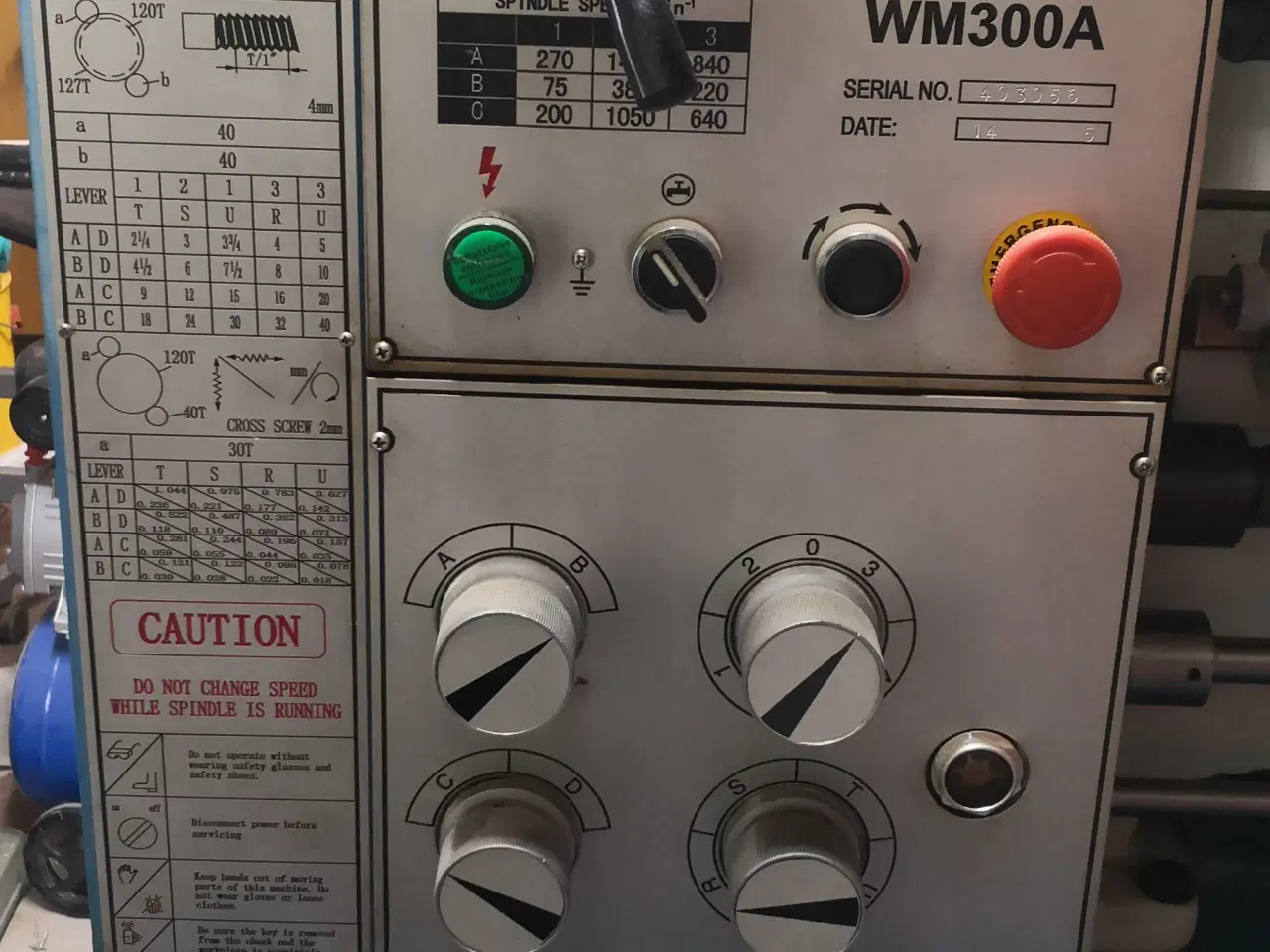 Billede 4 - Metaldrejebænk Weiss WM300A