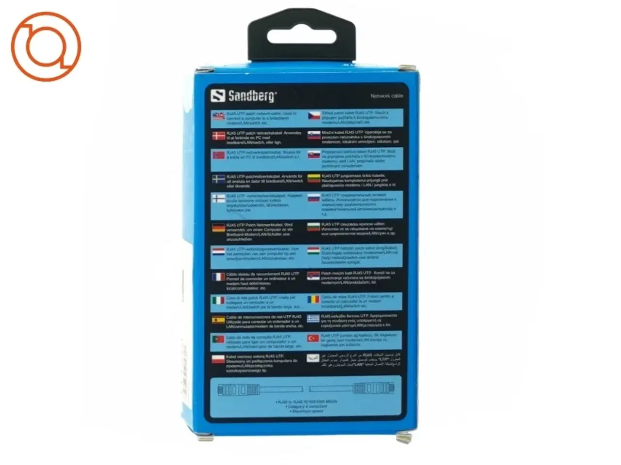 Billede 2 - Internetkabel fra Sandberg (str. 16 x 4 cm)