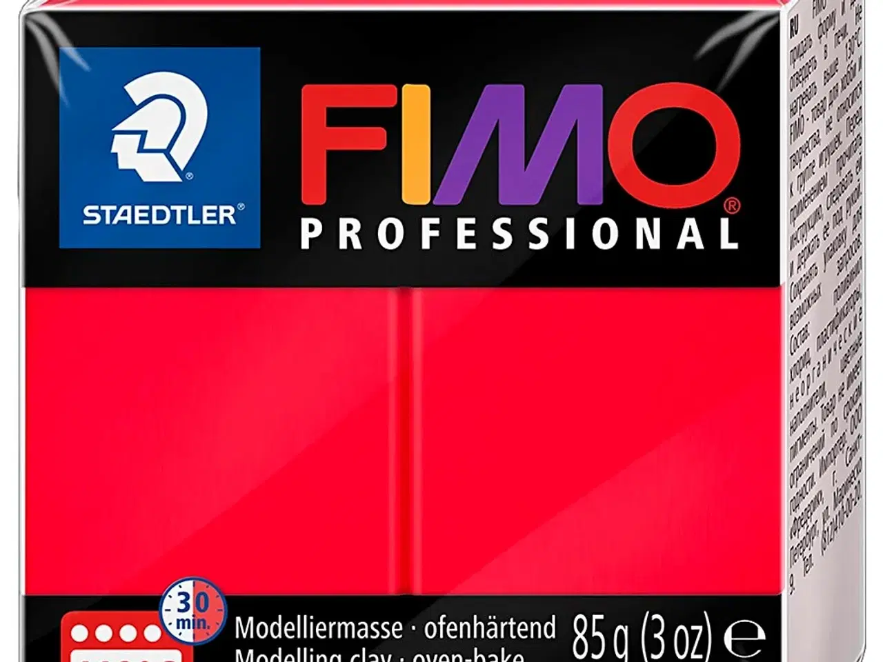 Billede 1 - FIMO® Professional Rød Modelleringsmasse 85g