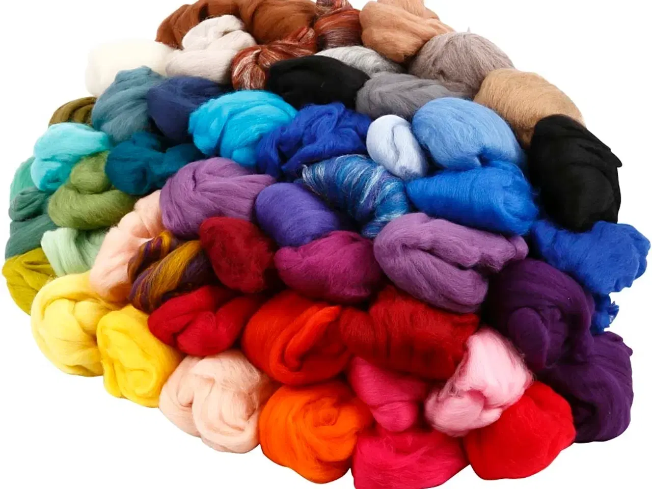 Billede 1 - 100% Merinould - 21 my, Assorterede Farver, 20x20g