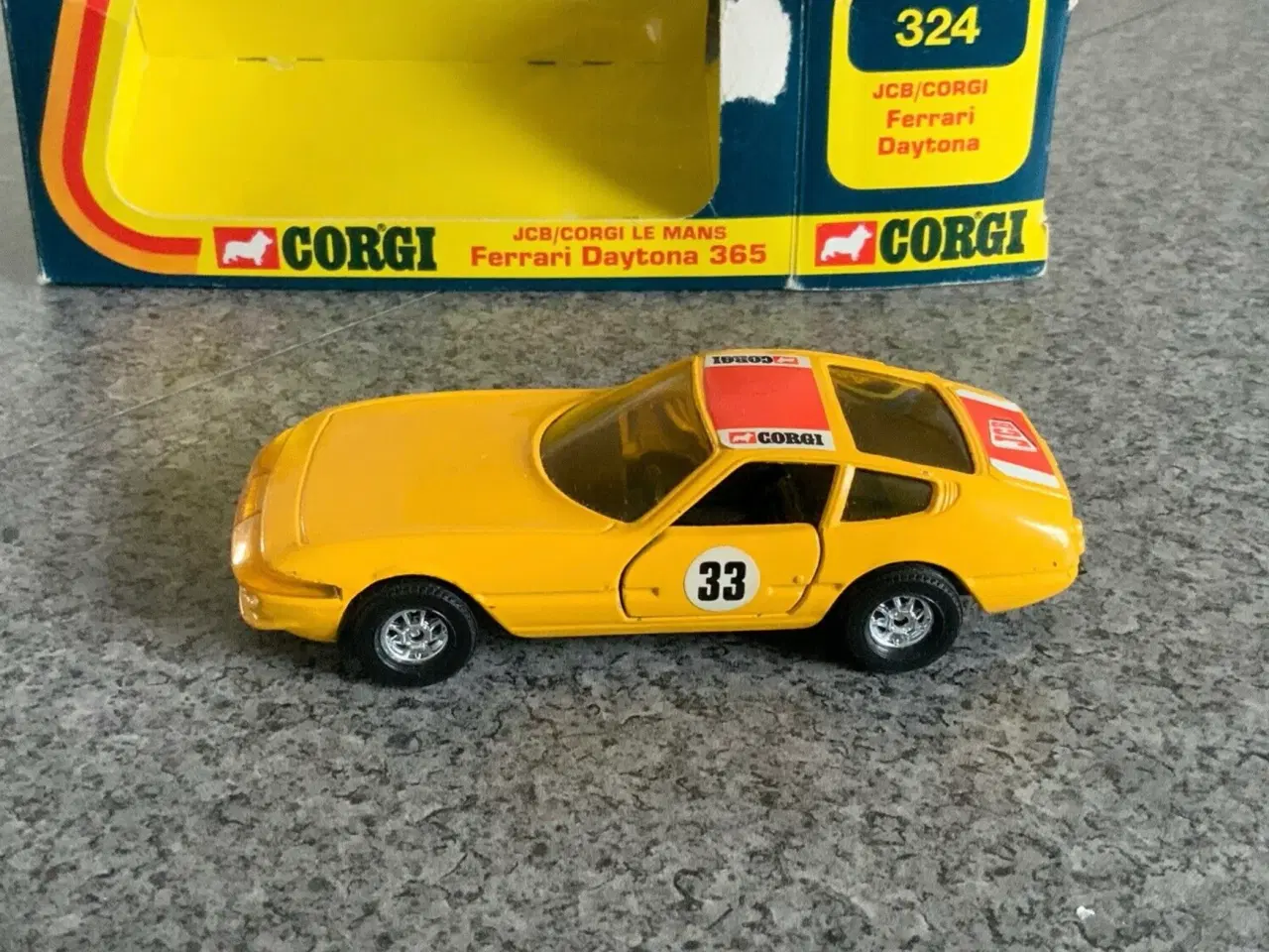 Billede 1 - Corgi Toys No. 324 Ferrari Daytona 365 JCB