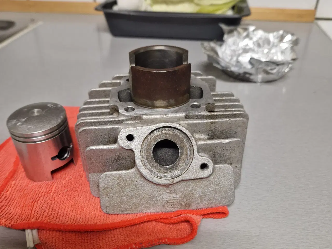 Billede 5 - Flot ,original, komplet suzuki fz50 cyclinde sæt