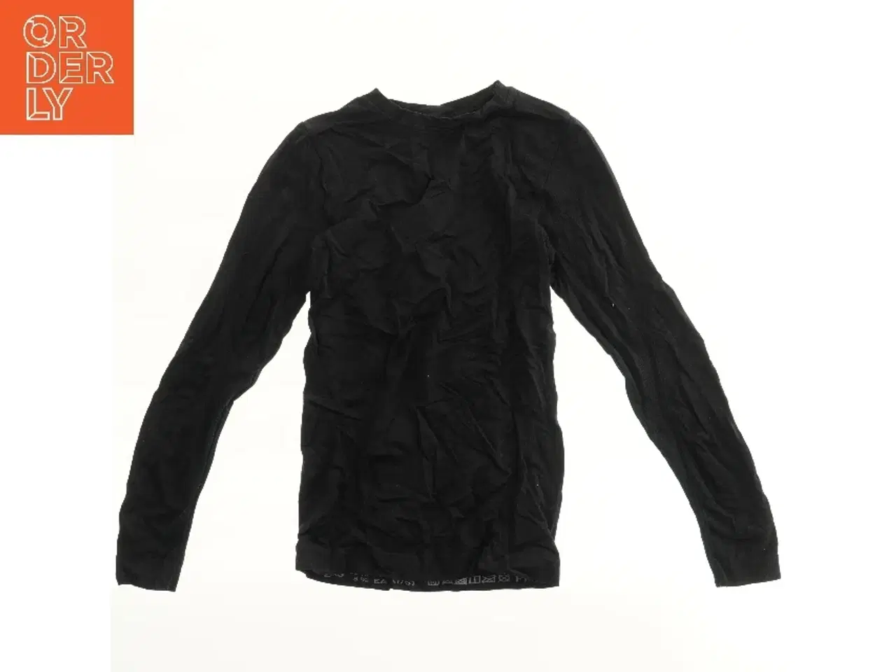 Billede 1 - Langærmet sort trøje fra ZigZag (str. 176)
