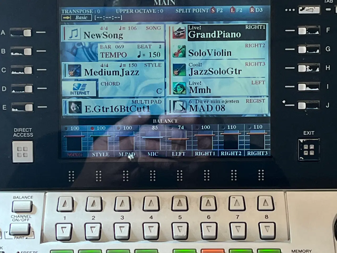 Billede 2 - Yamaha Tyros 2 keyboard 
