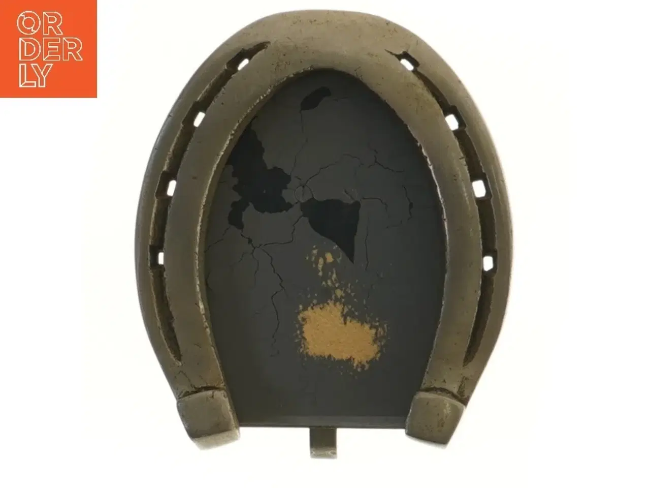 Billede 2 - Dekorativ hestesko med stativ (str. 15 cm)