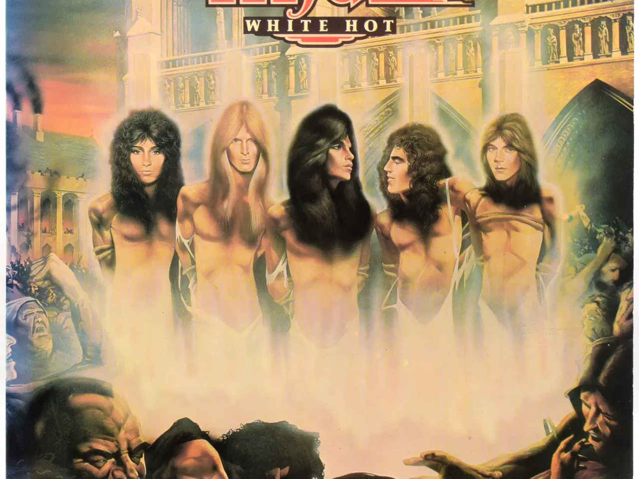 Billede 1 - Angel - White Hot - Greece 1977  (VG+/VG+)