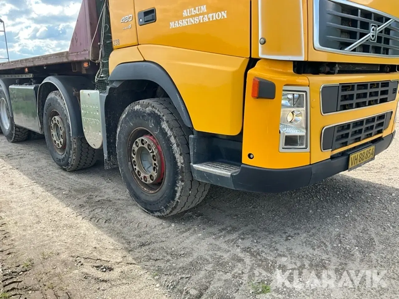 Billede 11 - Lastbil Volvo FH 480 forvogn + halmvogn