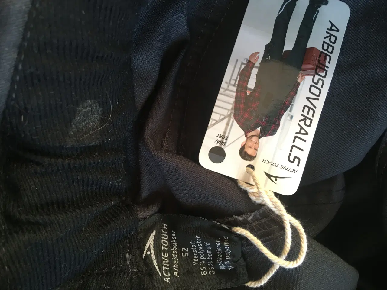 Billede 2 - Arbejdsbukser, overalls str 52