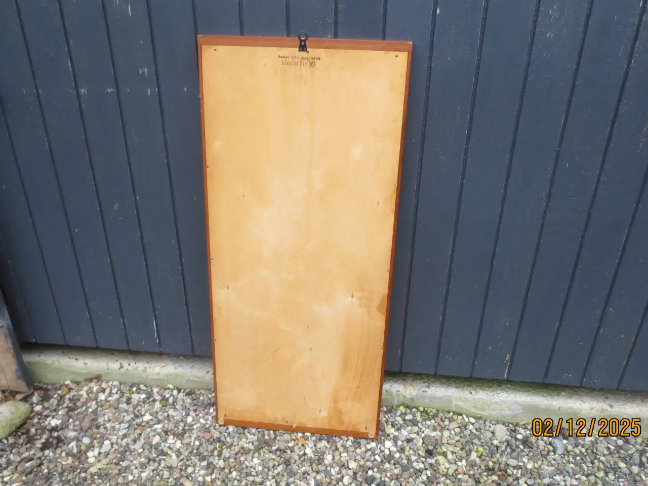 Billede 3 - 1 stk Teak Oman Junior Entresspejl Nummer 10