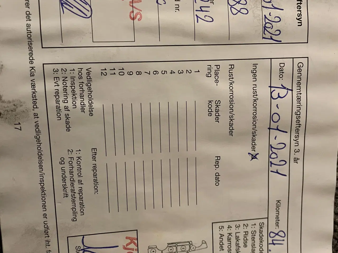 Billede 10 - Kia Carens 115 hk Diesel 1,7  (7 personer)  