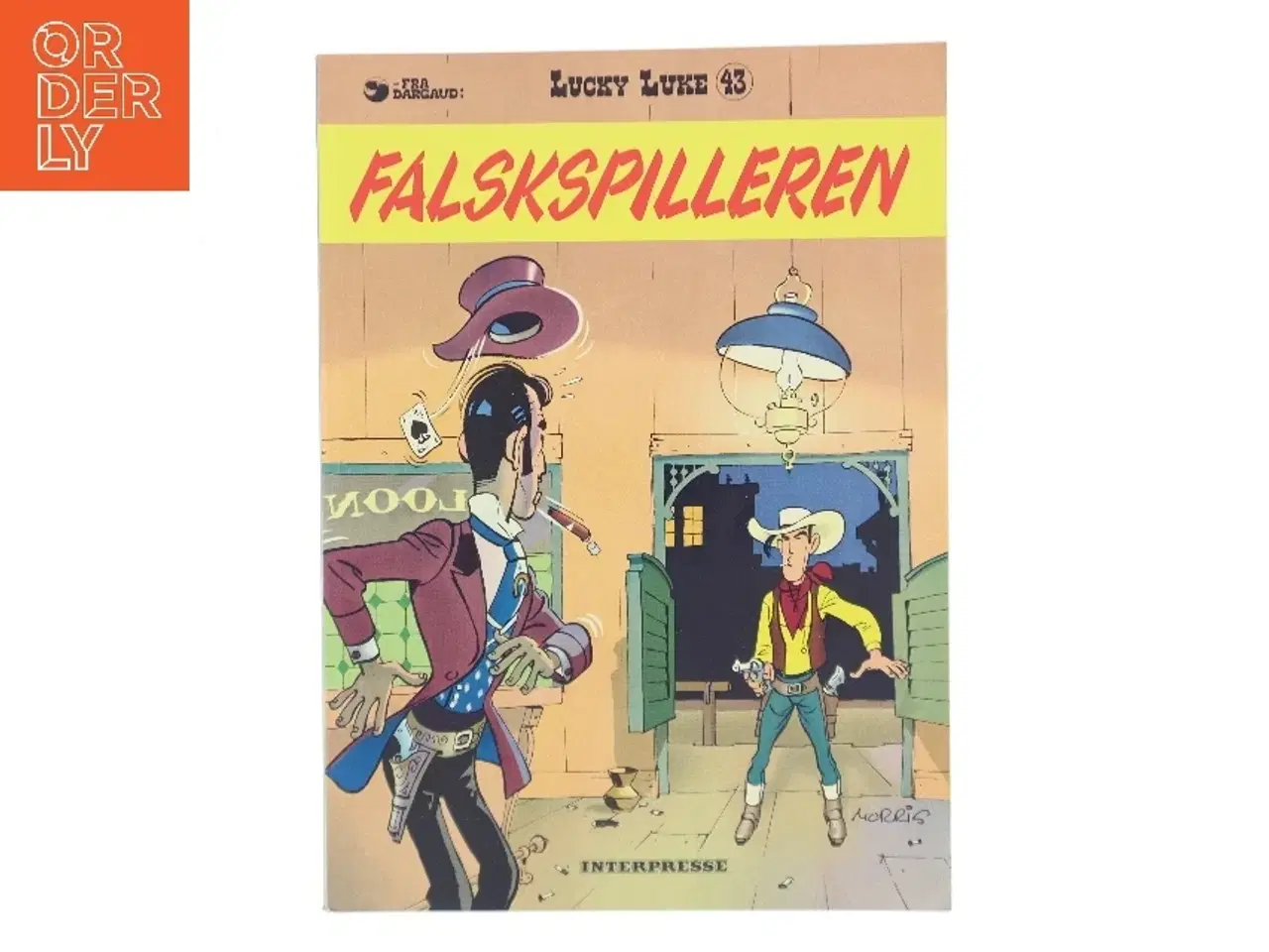 Billede 1 - Falskspilleren af Morris (Bog)