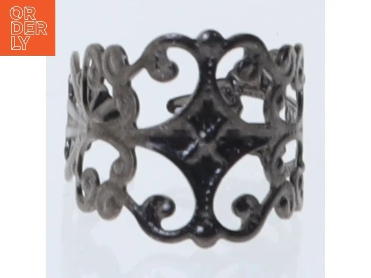 Billede 1 - Åben filigranring (str. 63 mm)