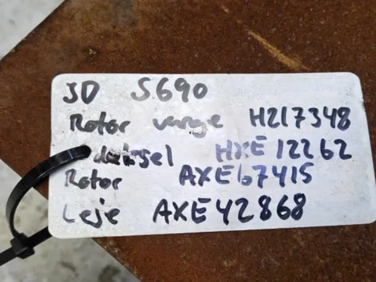 Billede 2 - John Deere S690 Rotor Vinge H217348