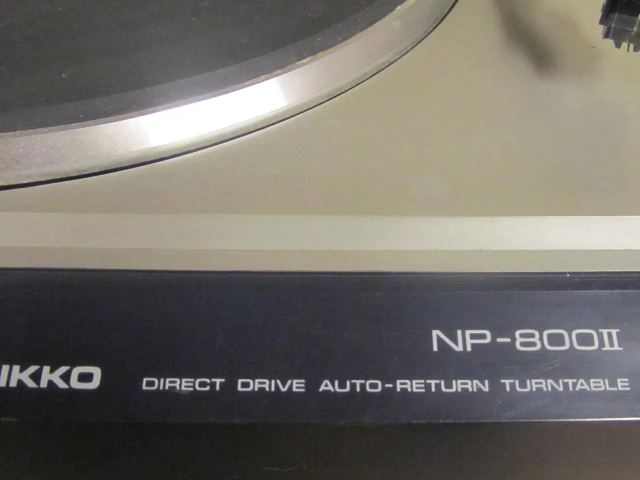 Billede 2 - NIKKO NP-800ll  Quarts direct drive