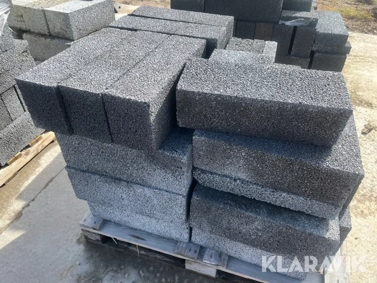 Billede 6 - Blandet fundering/byggesten 9 paller