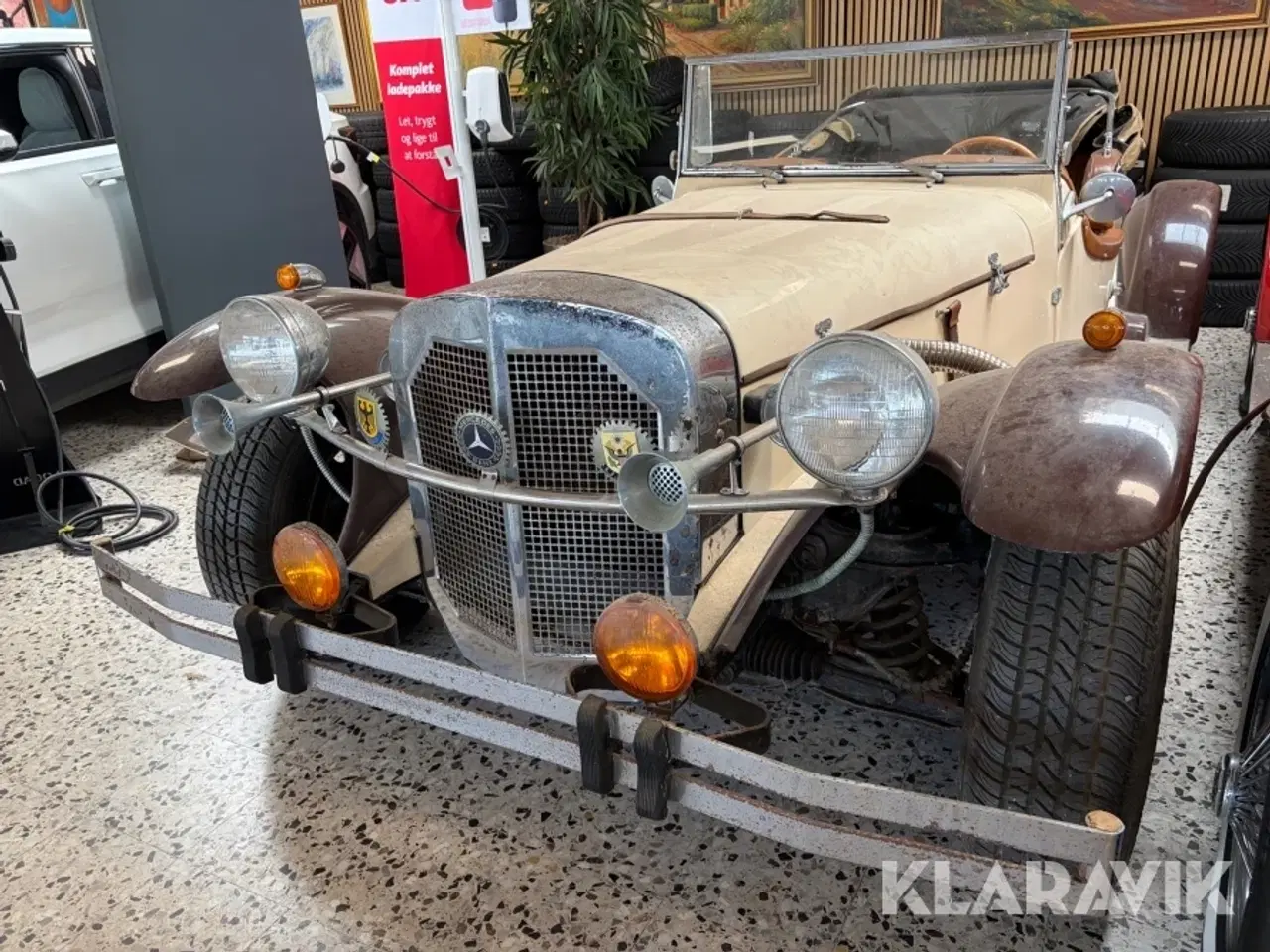 Billede 1 - Veteranbil Mercedes-Benz SSK Gazelle Cab Replica