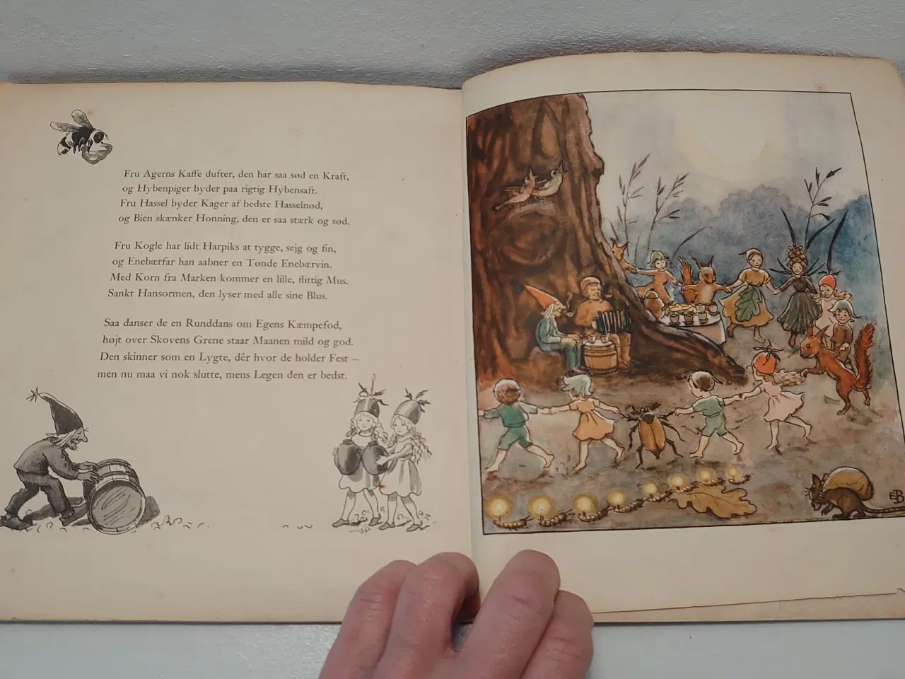 Billede 4 - Elsa Beskow: Okke, Pilleril og Nøddepigen.Udg.1946