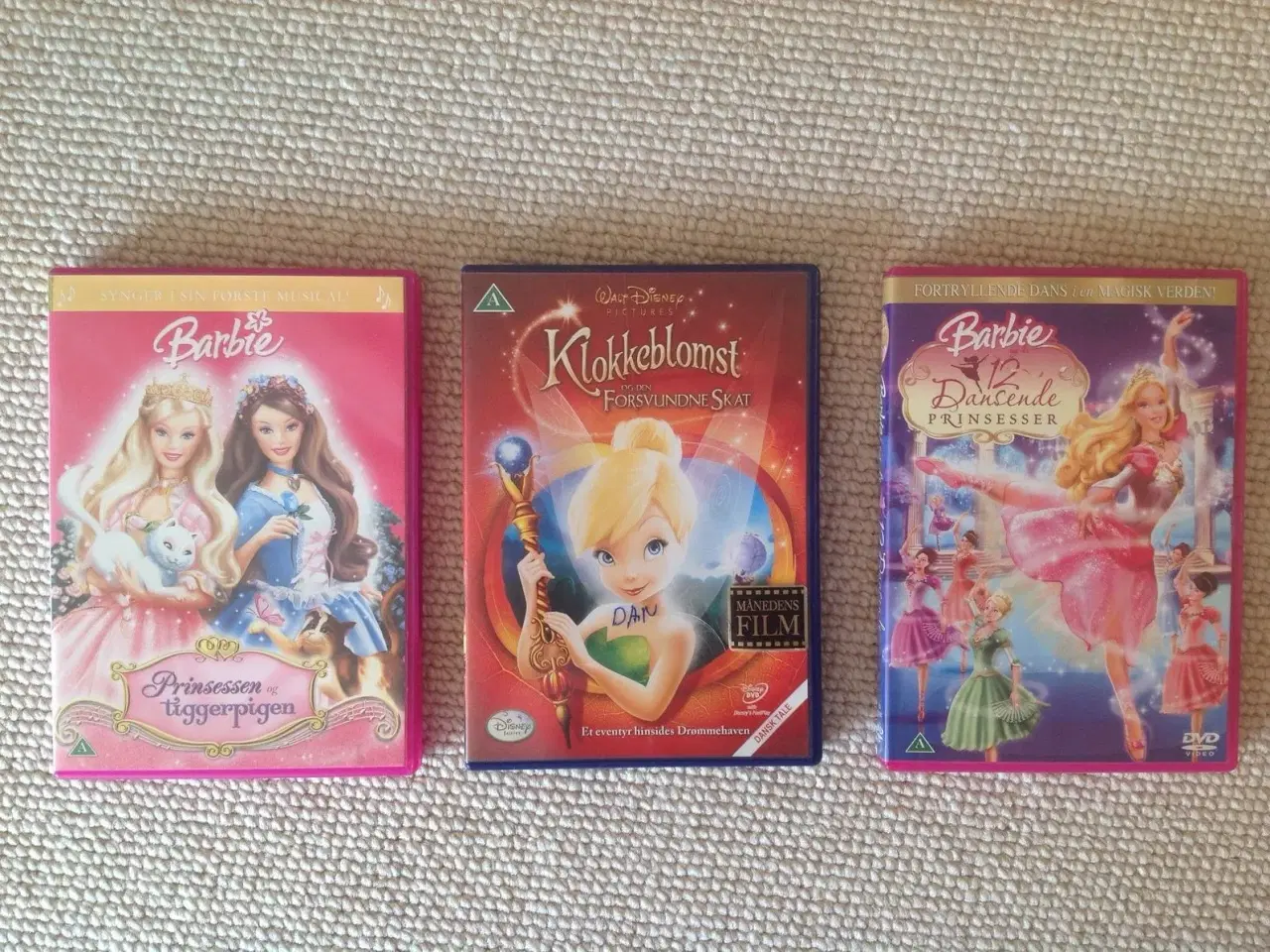 Billede 1 - Diverse Barbie film mv pr stk.