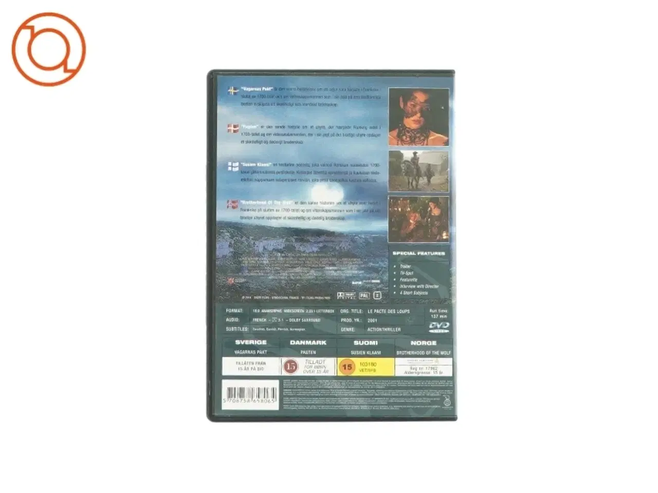 Billede 2 - Brotherhood of the wolf (DVD)