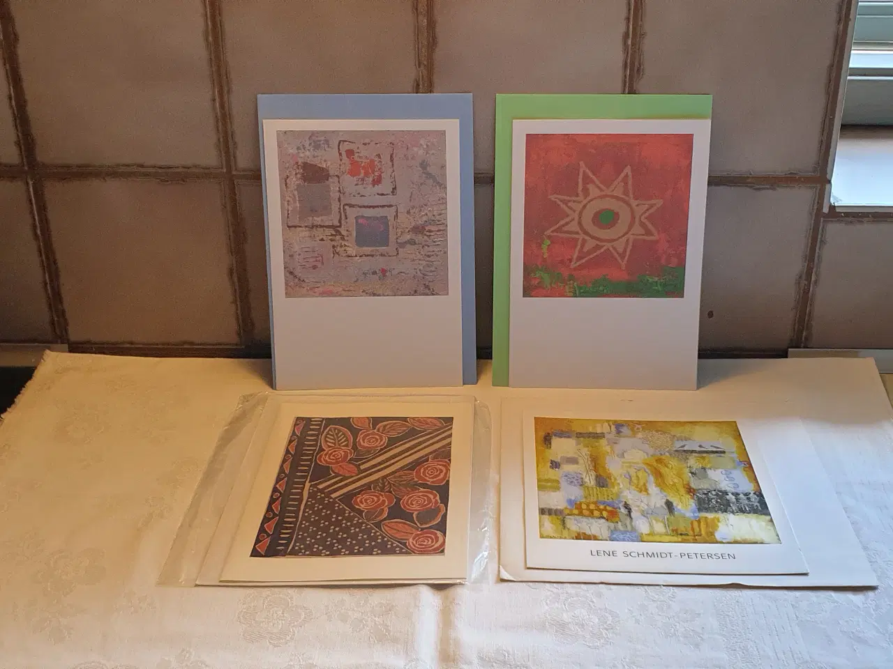 Billede 1 - Kunstkort m kuverter 1stk5kr 3stk10kr SE 5 foto