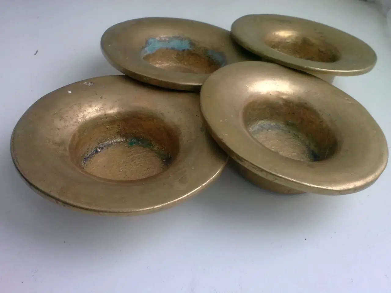 Billede 11 - Bronce Bronze kunst UNIKA massive håndstøbte skåle