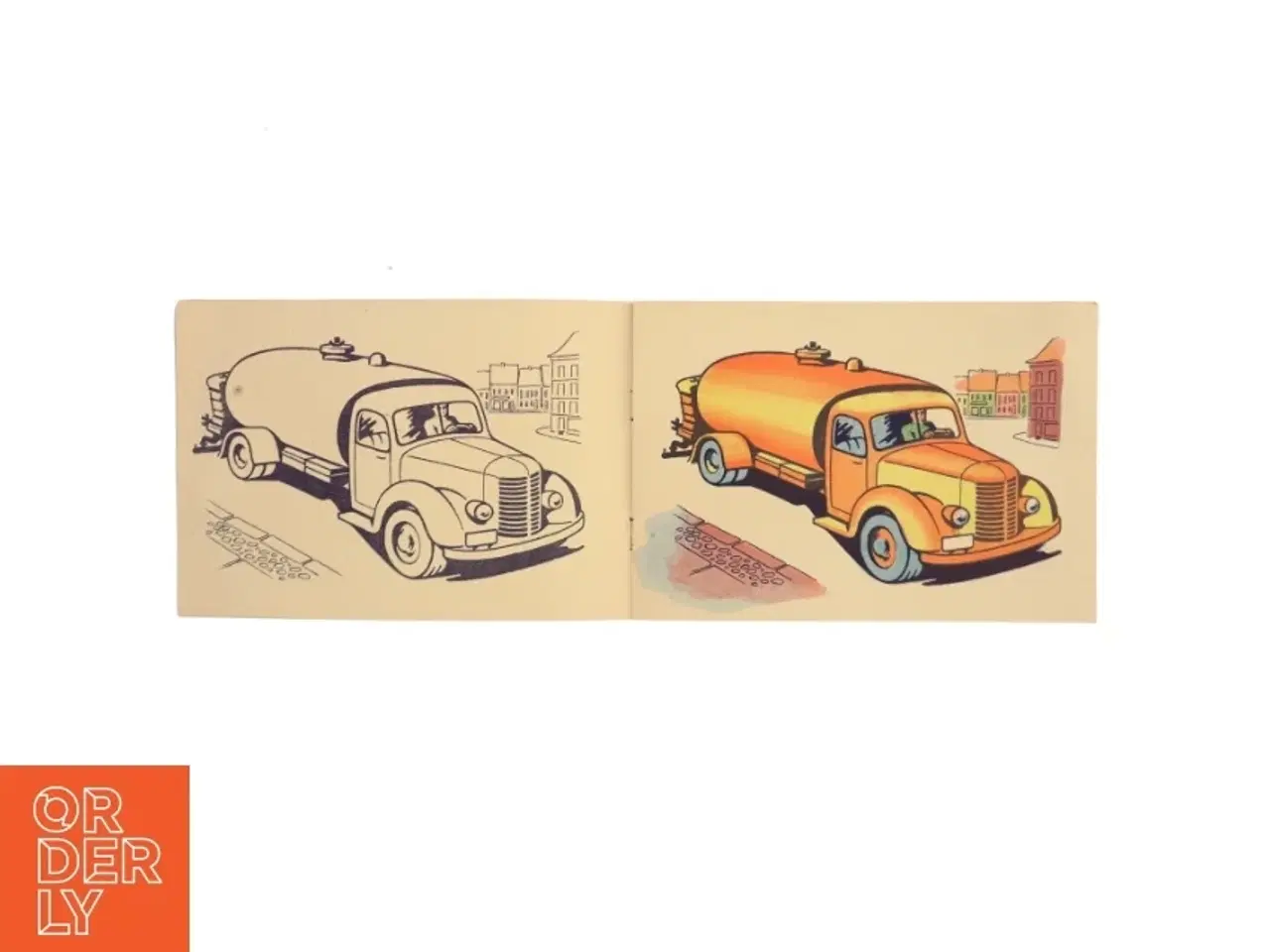 Billede 2 - Vintage Malebog med Biltema