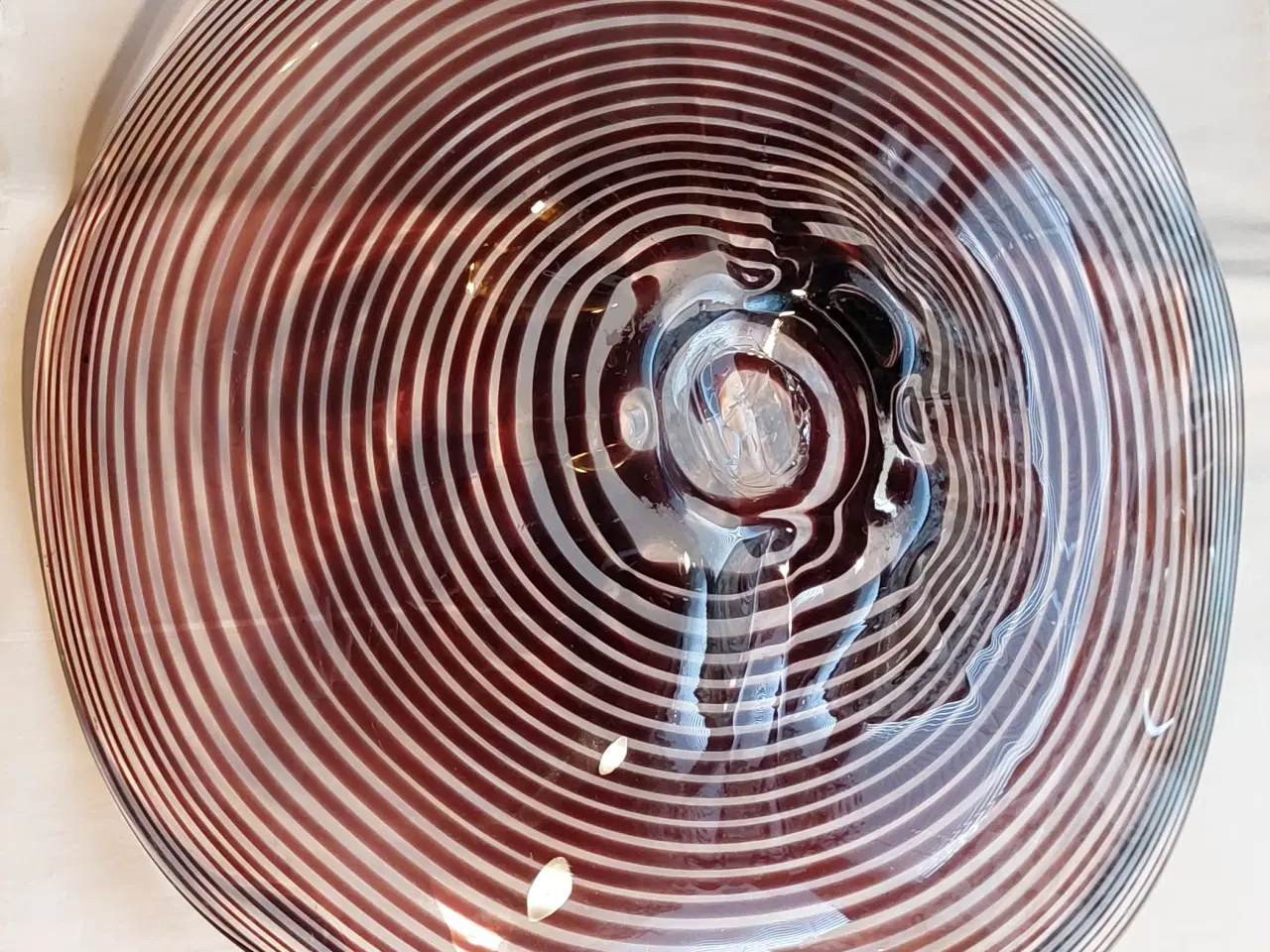 Billede 3 - DESIGN GLAS FAD - fra 1960erne 