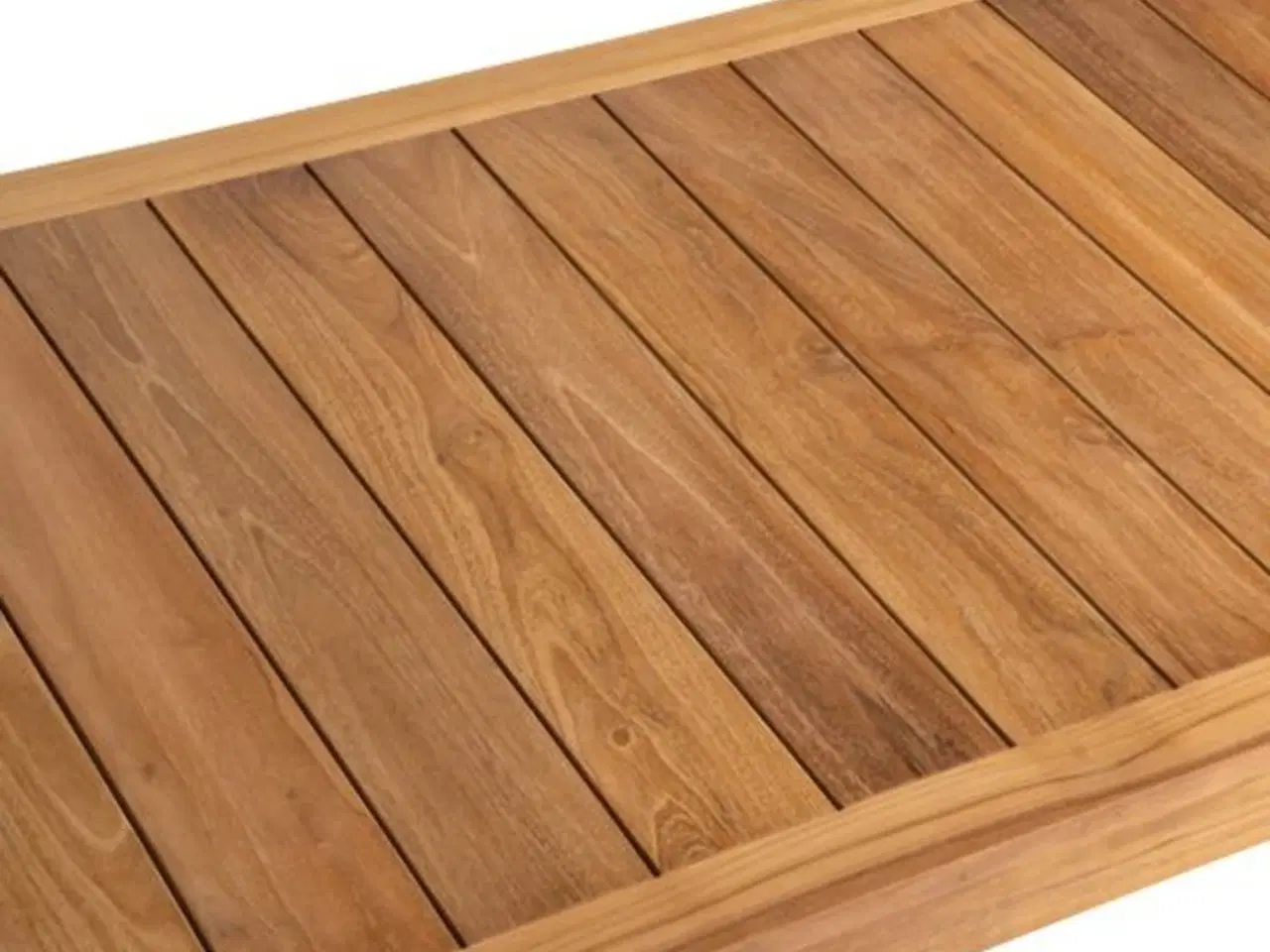 Billede 4 - Et smukt havebord i teaktræ