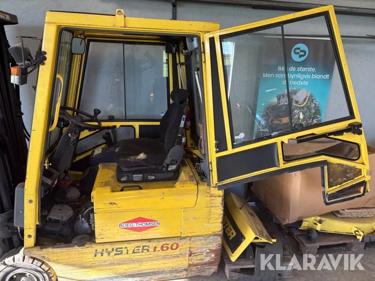 Billede 5 - Elektrisk Gaffeltruck Hyster J1,60XMT