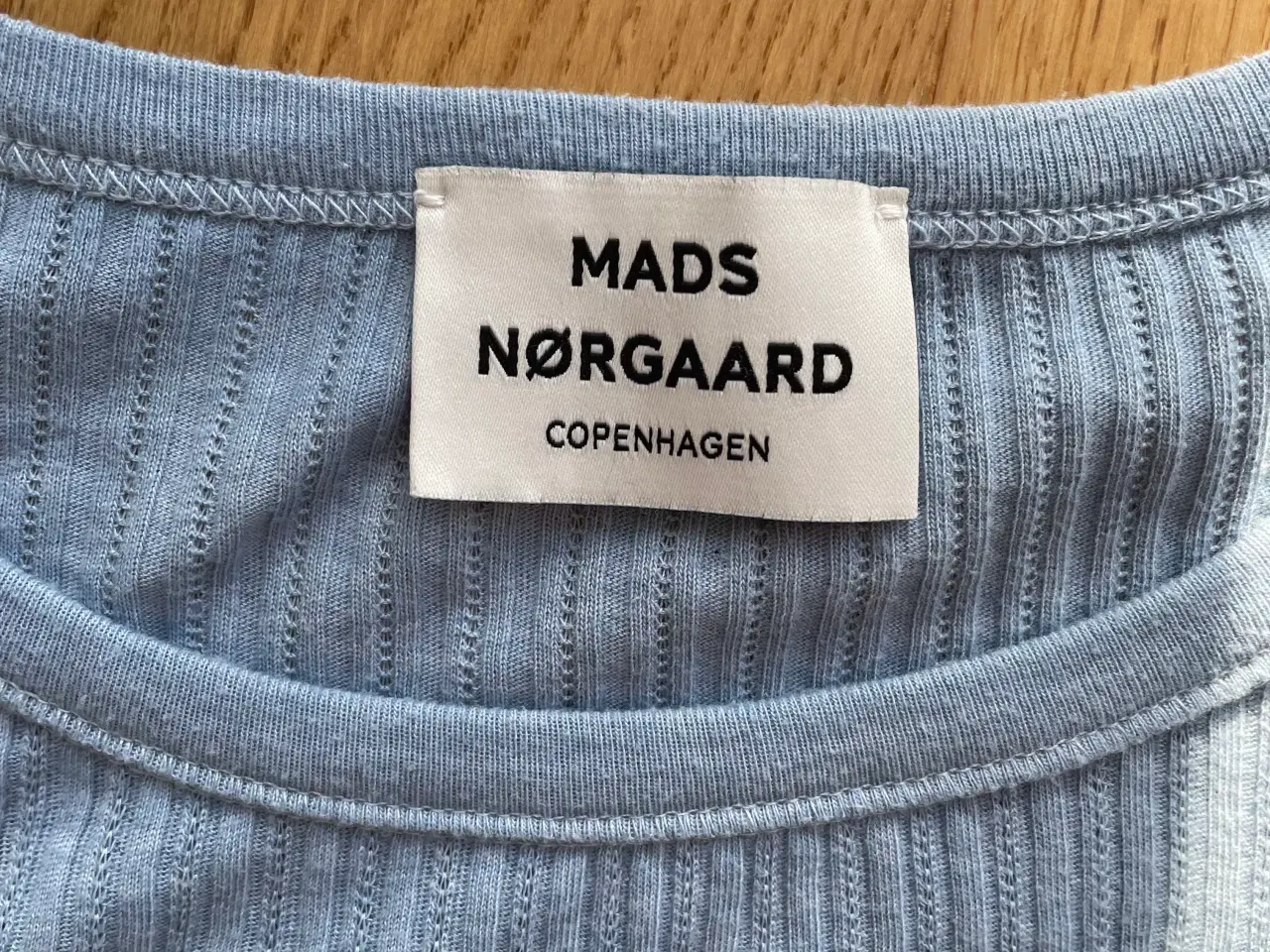 Billede 2 - Mads Nørgaard pointelle t-shirt
