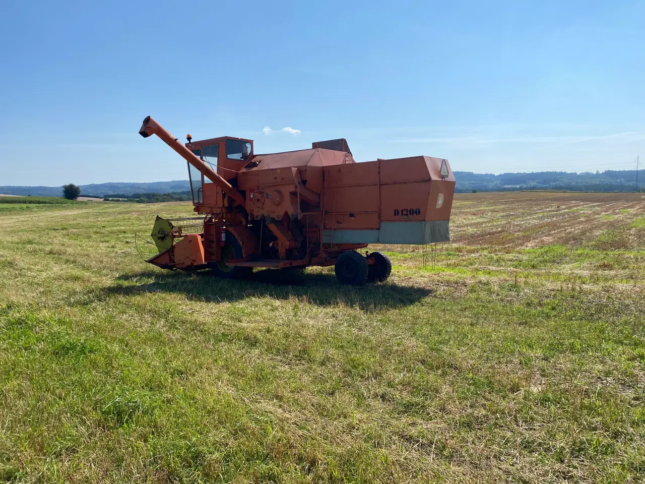 Billede 3 - Mejetærsker Dronningborg D1200 Perkins Motor 