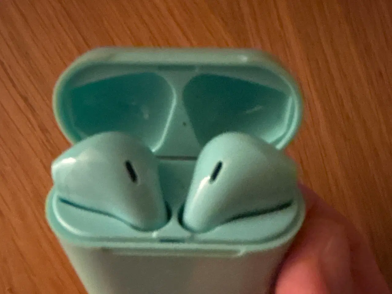 Billede 4 - Blå earbuds