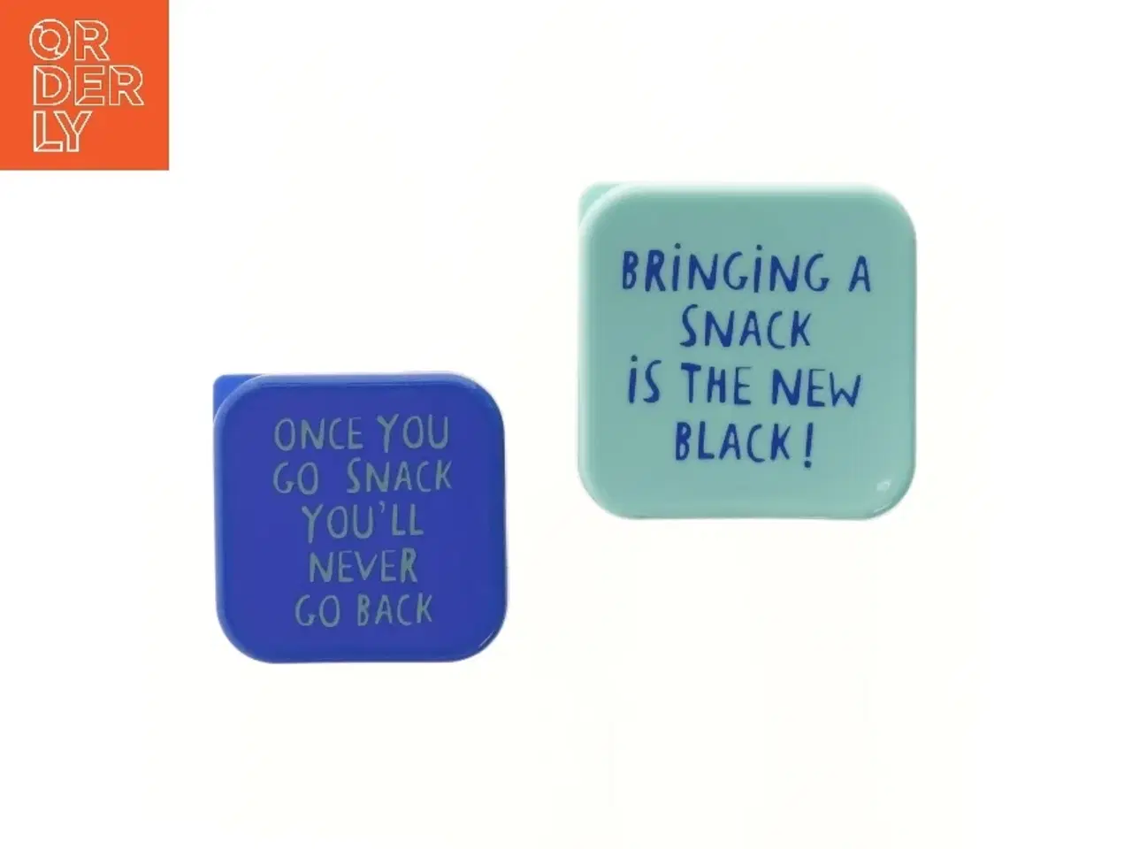 Billede 2 - Snackbeholdere (str. 5,5x11,5x11,5 og 4,5x10x10 cm)