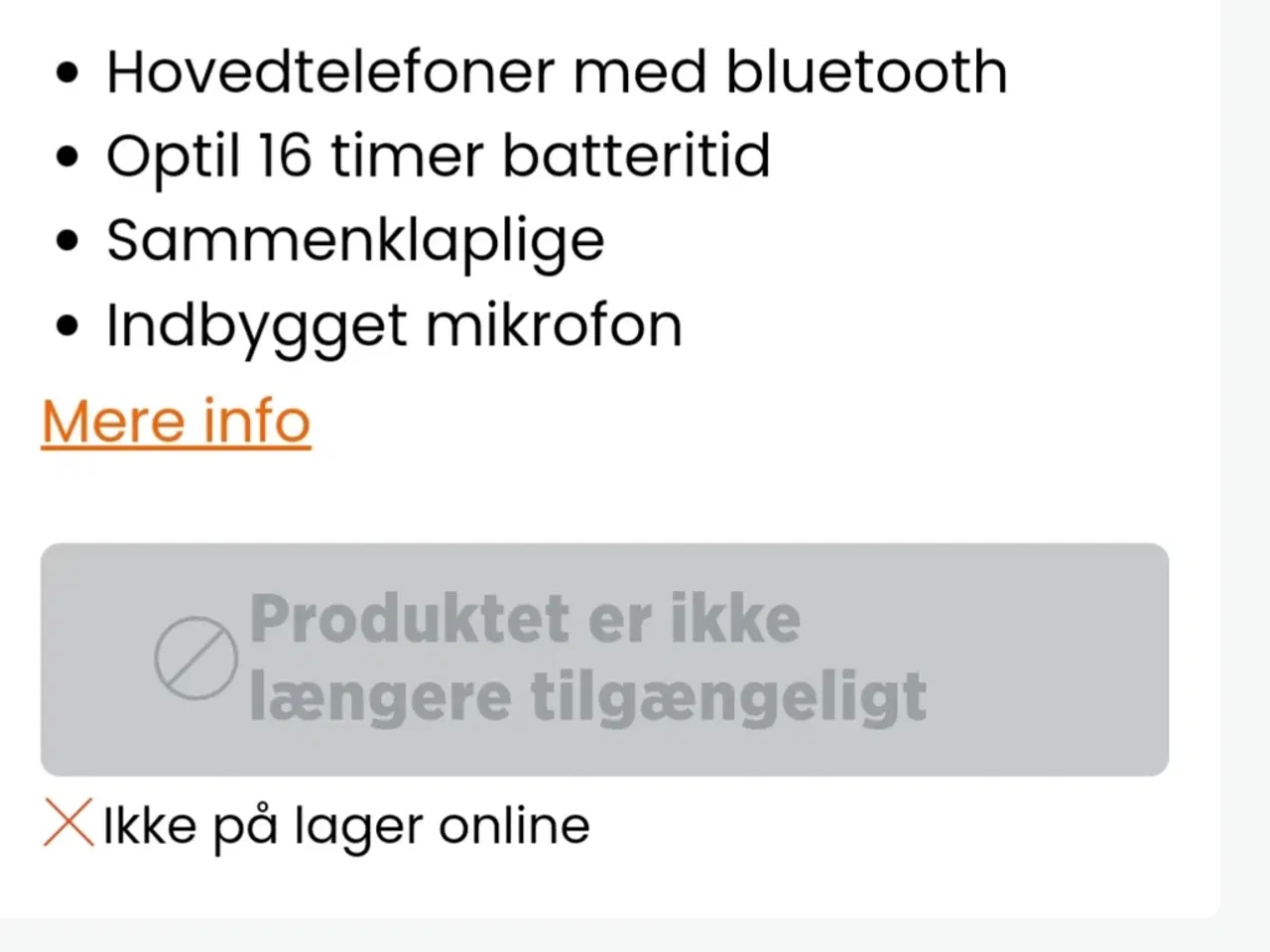 Billede 4 - KYGO KVALITETS HØRETELEFONER 375