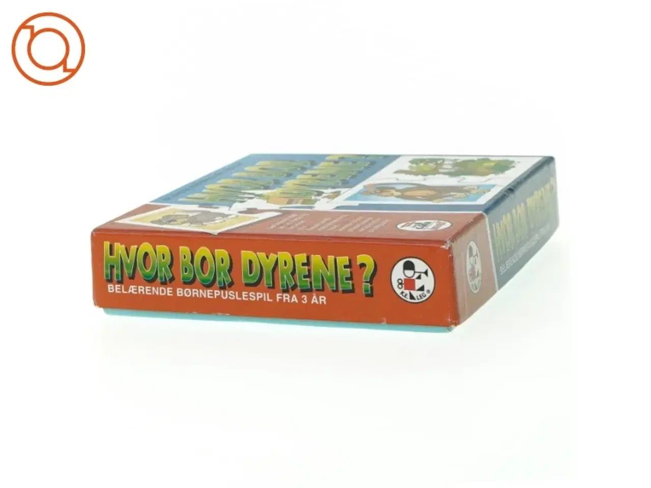 Billede 3 - Hvor bor dyrene fra Den Spil (str. 17 x 15 cm)